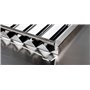 Stainless steel double grid