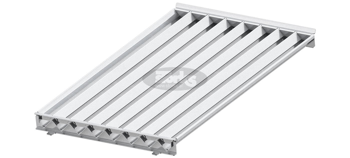 Dvojna mreža iz nerjavečega jekla