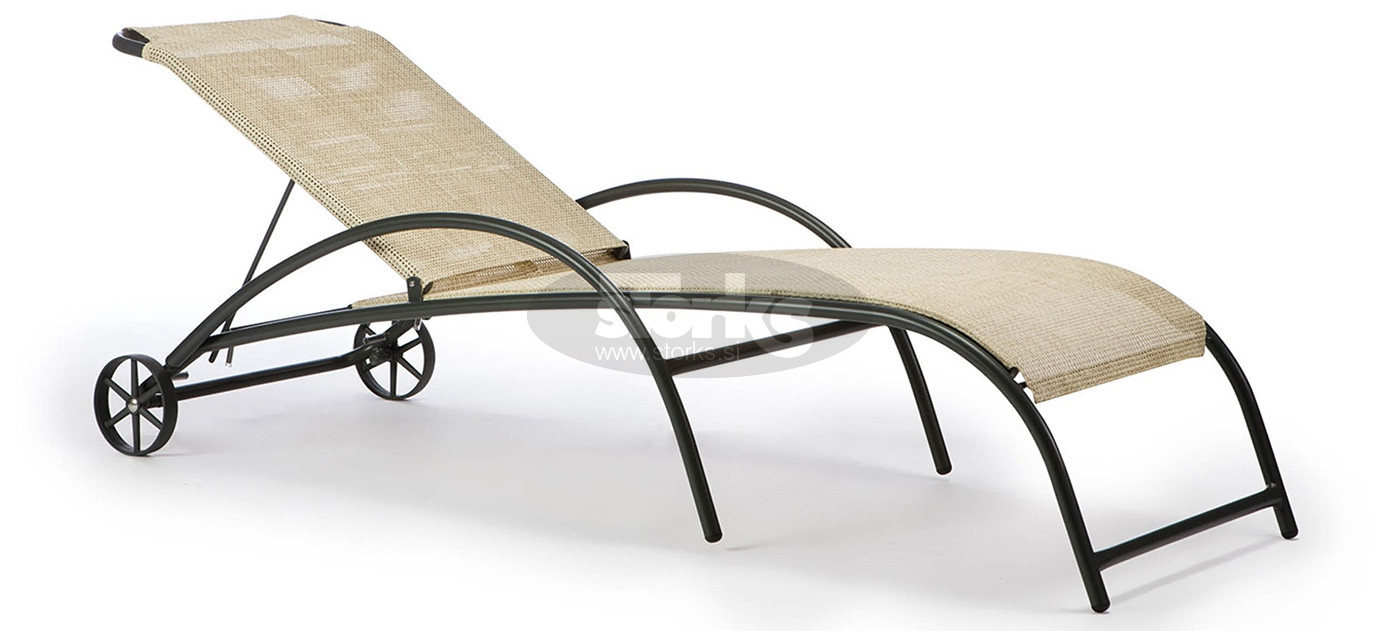 Park sunlounger