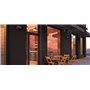Heliosa HI DESIGN WIDE ANGLE 2000W infrared heater, IPX5