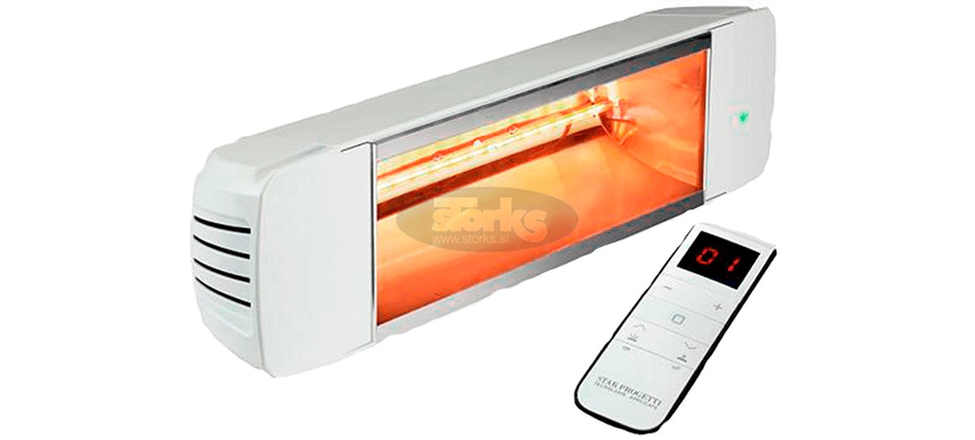 Heliosa HD 77 RADIO 2000W infrardeč grelec, IPX5