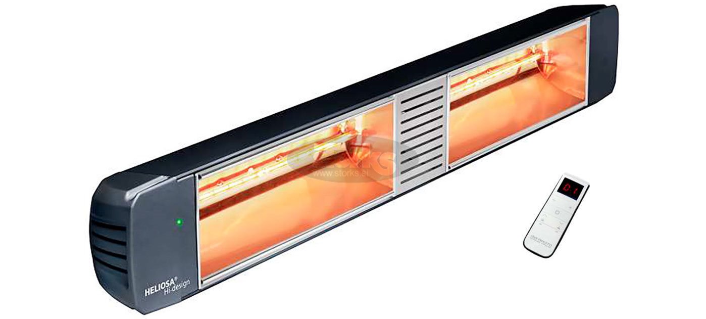 Heliosa HD 88 RADIO 2000W infrardeč grelec, IPX5