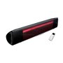Heliosa BLACK EVO 2500W infrared heater, IPX5