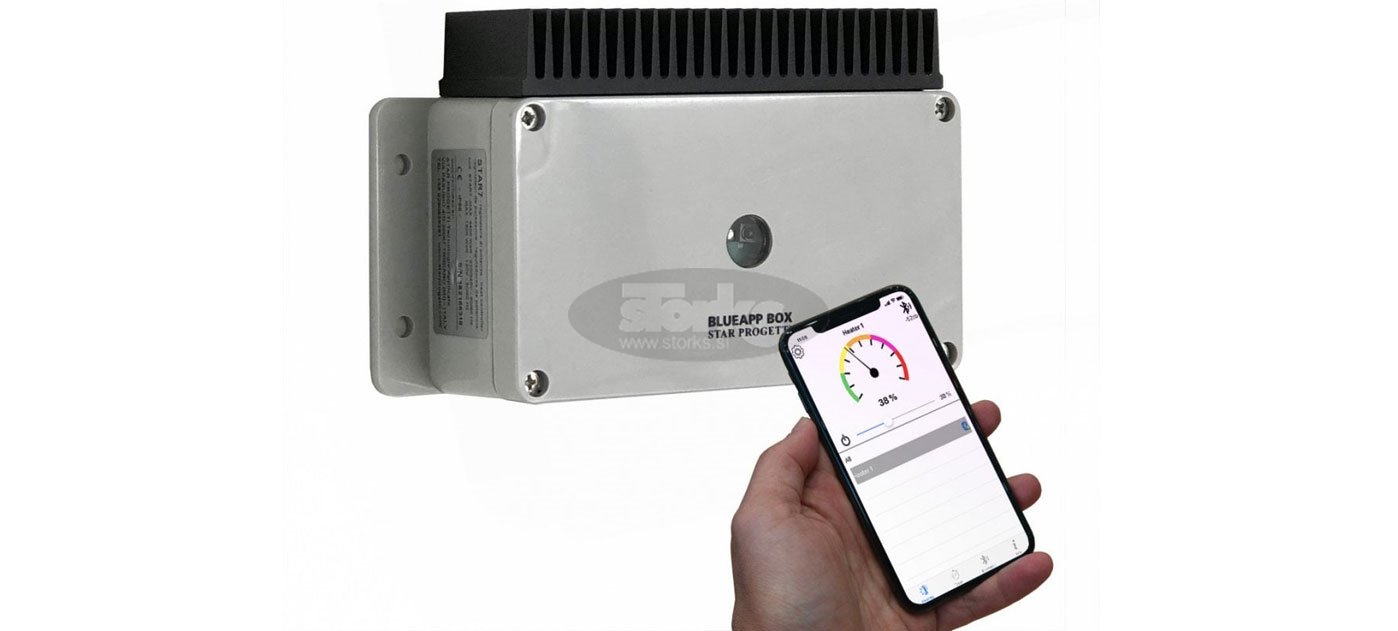 STAR 7 BLUEAPP BOX Kontrola moči: od 0 do 4400W