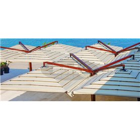 Quadro Split suncobran do veličine 10 x 10 m Quadro Split suncobran