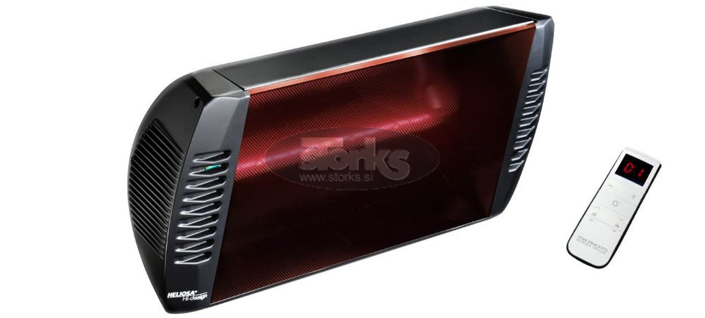 Heliosa HI DESIGN WIDE ANGLE 2000W infrared heater, IPX5