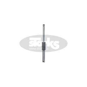 Connection tube BT, internal, Ø 30/25 mm, hot-dip galvanised steel, incl. cover matt anthracite