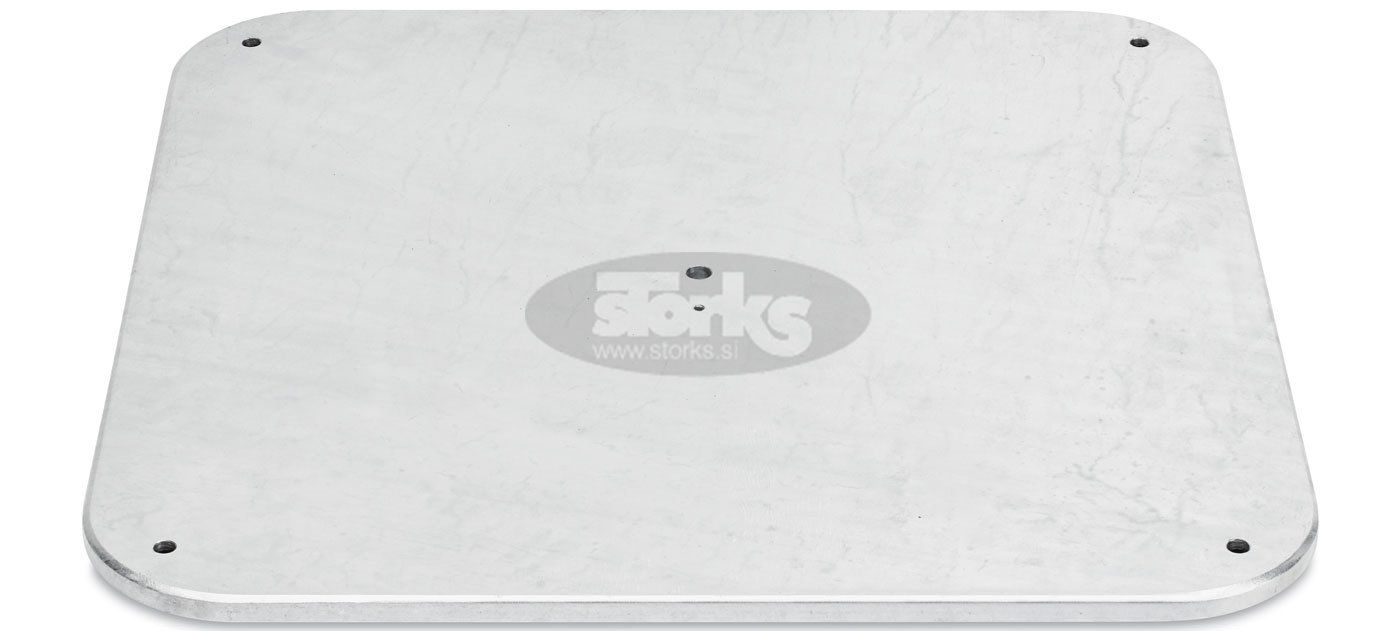 Jeklena noga Z, 40 kg, 58,5 x 58,5 x v2 cm