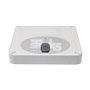 Base with castors Z, 55 kg, 65 x 65 x v11 cm, light concrete