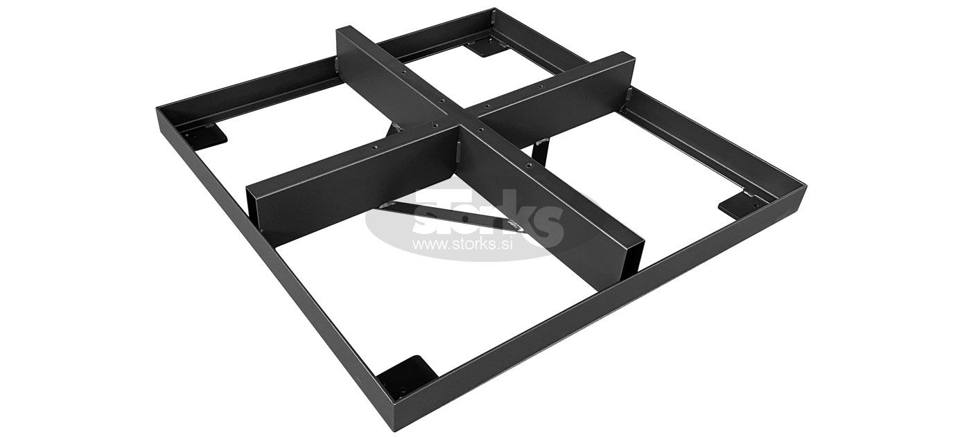 Cross Metal Base for Cantilever Parasols