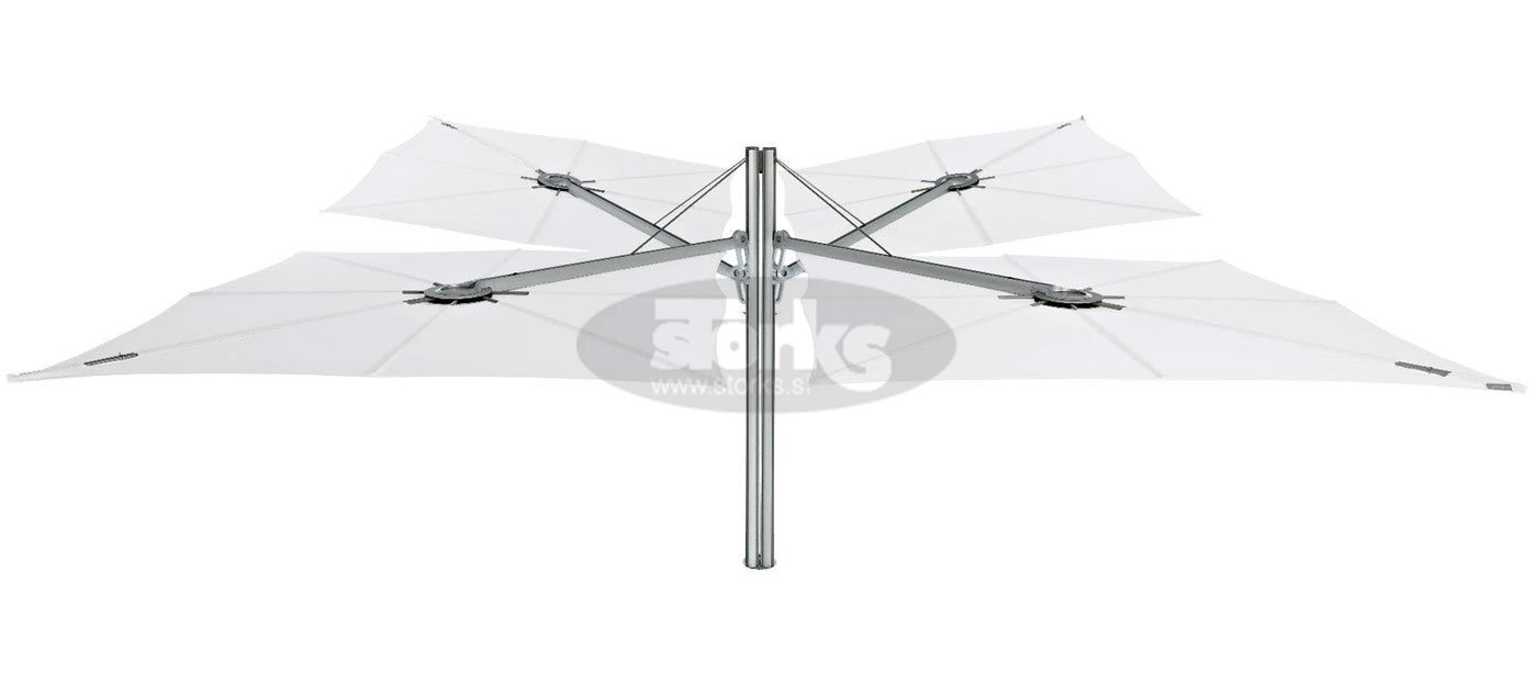 Multi Spectra umbrella, 540 x 540 cm