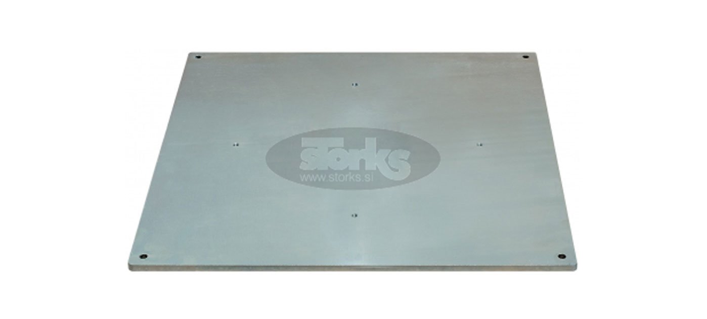 Small Metal Plate for Concrete Ground Fixation