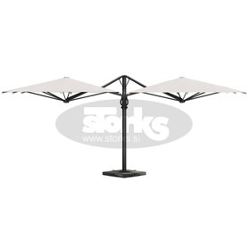 Dual V umbrella max. 3 x 6 m Dual V umbrella