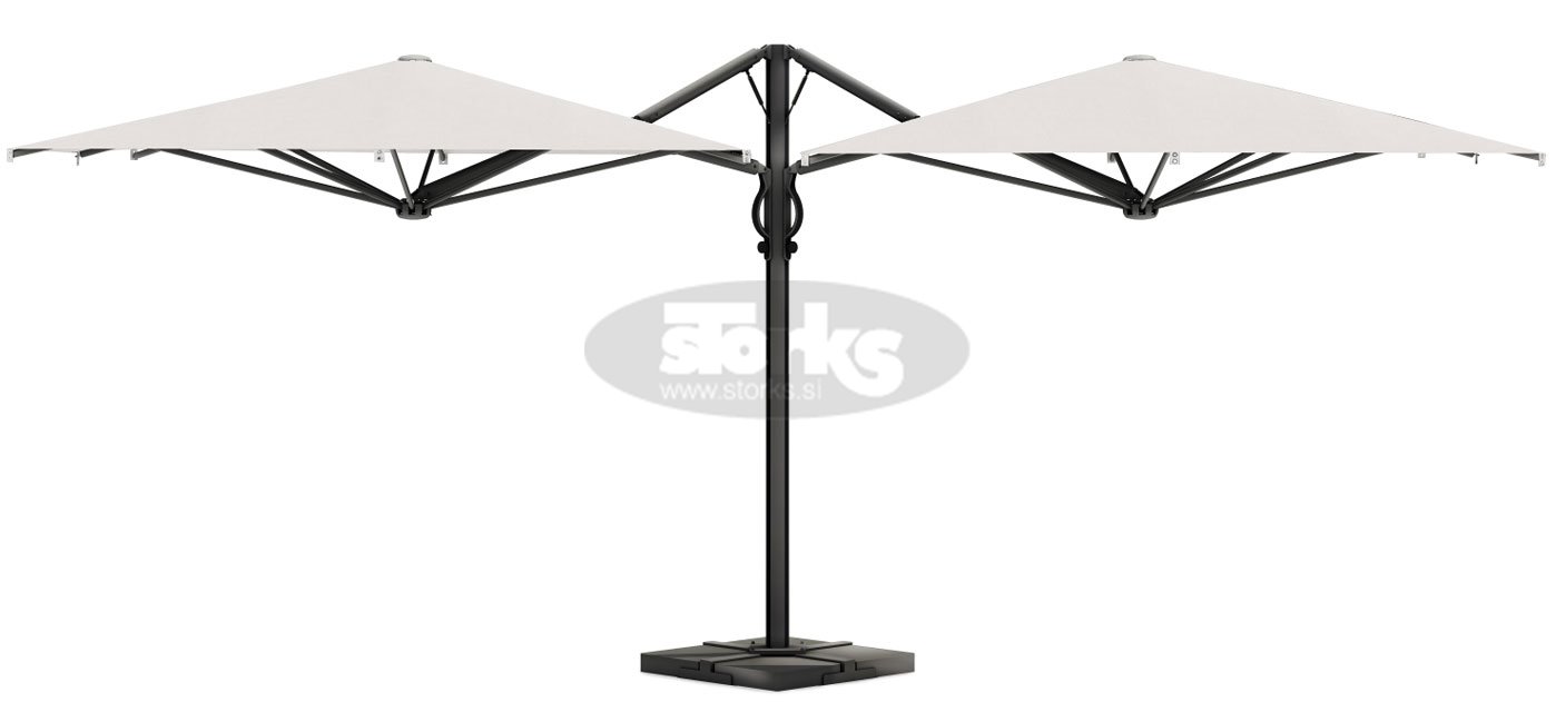 Dual V umbrella