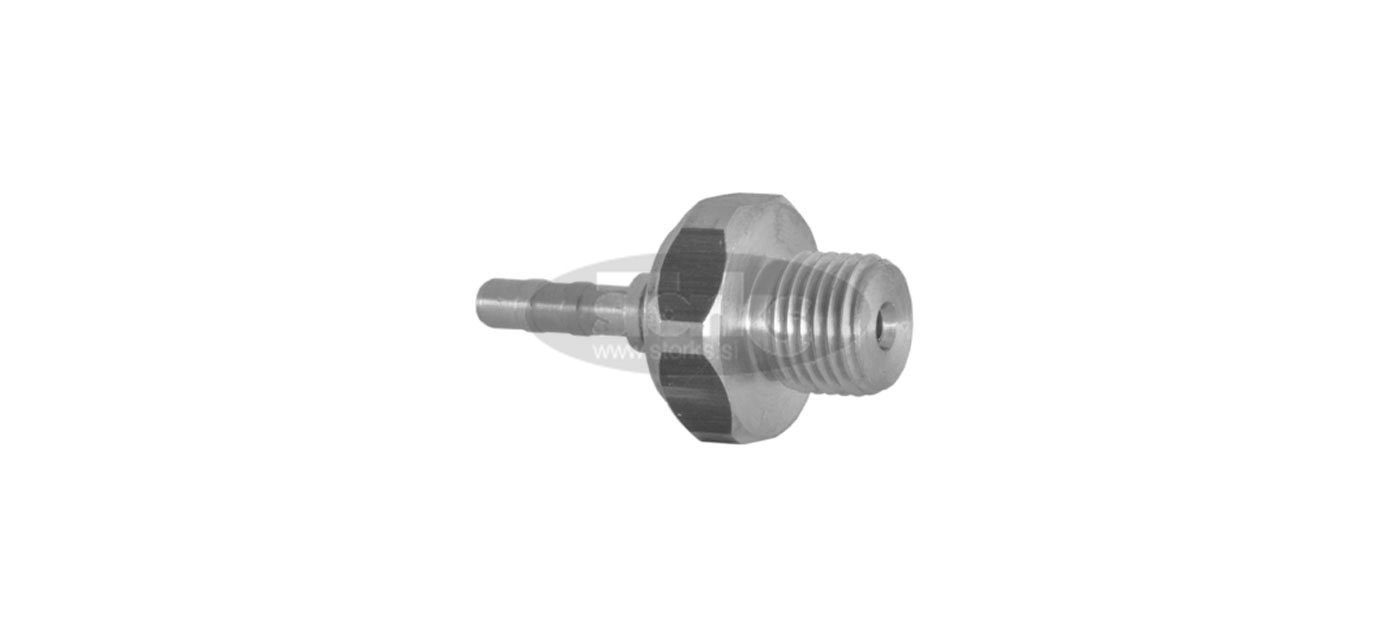 Verbindung zwischen Mehrschicht-Kunststoffrohr und 1/4” M