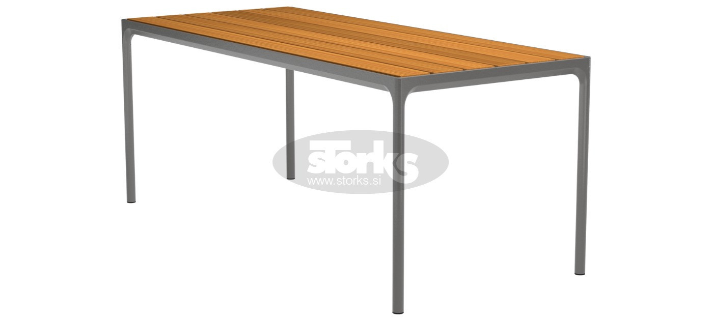 HOUE Four counter height table 210 x 90 cm