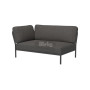 HOUE Level Eckmodul, links, 9851 Dunkelgrau (Basic) / dunkelgrau