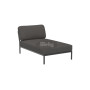 HOUE Level chaise longue module, 9851 Dark Grey (Basic) / dark grey