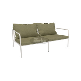 HOUE Avon 2-Sitzer-Sofa, 4208 Leaf / gedämpftes Weiß