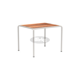 HOUE Avanti dining table thermo ash 83 x 98 cm, 1515-08 Thermo ash / muted white