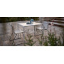 HOUE Avanti Esstisch Aluminium 83 x 98 cm