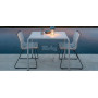 HOUE Avanti jedilna miza aluminij 83 x 98 cm