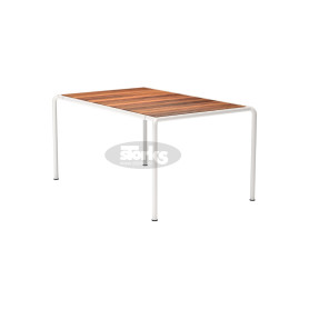 HOUE Avanti Esstisch Thermoesche 153 x 98 cm, 1515-08 Thermoesche / gedecktes Weiß
