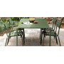 HOUE Avanti Esstisch Aluminium 153 x 98 cm