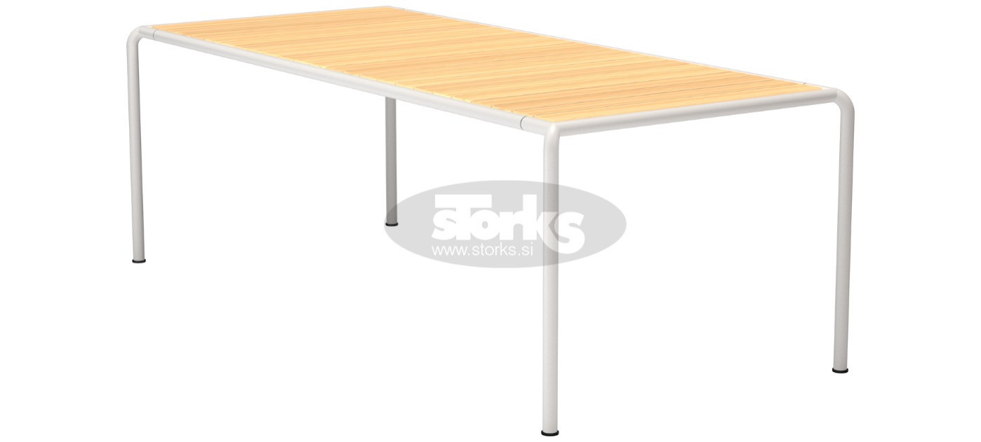 HOUE Avanti dining table pine 222,5 x 98 cm, 3030-08 Pine / muted white
