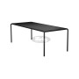 HOUE Avanti Esstisch Aluminium 222,5 x 98 cm, 2424-12 Aluminium schwarz / schwarz