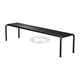 HOUE Avanti klop L aluminij 199,5 cm, 2424-12 Aluminij črna / črna