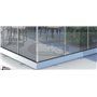 G401 Premični Stekleni Vetrobran 0,98 x 0,8 - 1,5 m
