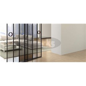 G75 Rahmen Glas Schiebesystem bis zur Größe 3 x 6 m