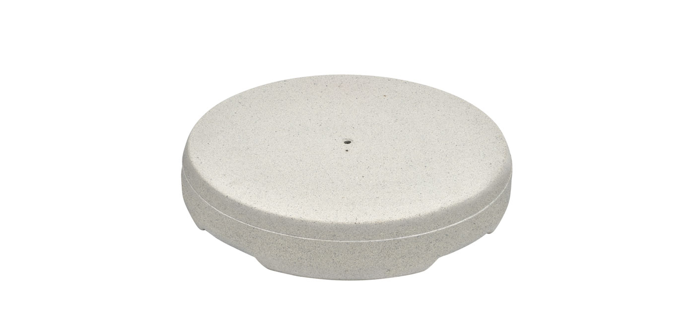 Betonsockel Z, 55 kg, R 60 x v11 cm