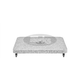 Granitna baza Z, 120 kg, 87 x 87 x v9,5 cm, sa ili bez kotača
