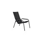 HOUE Reclips Loungesessel, 2024-24 Schwarz / Aluminium schwarz