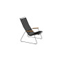 HOUE Click lounge stolica, Crna
