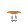 HOUE Circle Esstisch Ø110 cm, 03-26 Bambus / graues Aluminium