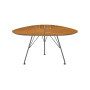 HOUE Leaf jedilna miza 145,5 cm, 03-18 Bambus / sivo jeklo