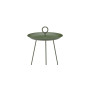 HOUE Eyelet tray table Ø45 cm, Olive green