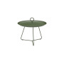 HOUE Eyelet tray table Ø57,5 cm, Olive green