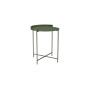 HOUE Edge Beistelltisch Ø46,5 cm, Olivgrün