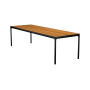 HOUE Four blagovaonski stol 270 x 90 cm, 03-24 Bambus / crna