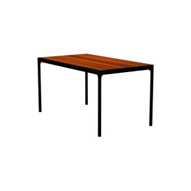 HOUE Four visoka miza 160 x 90 cm, 03-24 Bambus / črna