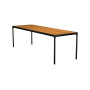 HOUE Four visoki stol 270 x 90 cm, 03-24 Bambus / crna