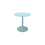 HOUE Pico Cafétisch Ø74 cm, Rundfuß, Eisblau