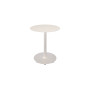 HOUE Pico Cafétisch Ø64 cm, Rundfuß, Gedämpftes Weiß