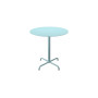 HOUE Pico Cafétisch Ø74 cm, Vierstern-Fuß, Eisblau