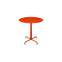 HOUE Pico Cafétisch Ø74 cm, Vierstern-Fuß, Cayennepfeffer
