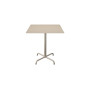 HOUE Pico Cafétisch 70 x 70 cm, Vierstern-Fuß, Beige